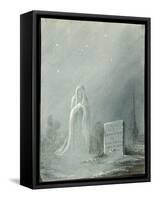 The Ghost of Louise Dunois Who Died Aged 18 Haunts the Cemetery Where She is Buried-null-Framed Stretched Canvas