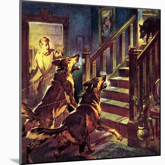 The Ghost of the Black Dog-McConnell-Mounted Giclee Print