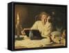 The Ghost Story-Frederick Smallfield-Framed Stretched Canvas