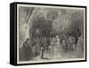 The Ghosts of Gough Square-Herbert Railton-Framed Stretched Canvas