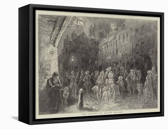 The Ghosts of Gough Square-Herbert Railton-Framed Stretched Canvas