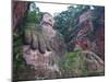 The Giant Buddha of Leshan, Sichuan, Tibet, China, Asia-Michael Runkel-Mounted Premium Photographic Print