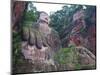 The Giant Buddha of Leshan, Sichuan, Tibet, China, Asia-Michael Runkel-Mounted Photographic Print