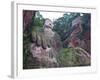 The Giant Buddha of Leshan, Sichuan, Tibet, China, Asia-Michael Runkel-Framed Photographic Print