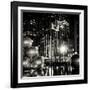 The Giant Christmas Ornaments on Sixth Avenue across from the Radio City Music Hall by Night-Philippe Hugonnard-Framed Photographic Print