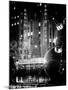 The Giant Christmas Ornaments on Sixth Avenue across from the Radio City Music Hall by Night-Philippe Hugonnard-Mounted Photographic Print