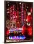 The Giant Christmas Ornaments on Sixth Avenue across from the Radio City Music Hall by Night-Philippe Hugonnard-Framed Photographic Print