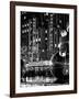 The Giant Christmas Ornaments on Sixth Avenue across from the Radio City Music Hall by Night-Philippe Hugonnard-Framed Photographic Print