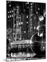 The Giant Christmas Ornaments on Sixth Avenue across from the Radio City Music Hall by Night-Philippe Hugonnard-Mounted Photographic Print