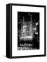 The Giant Christmas Ornaments on Sixth Avenue across from the Radio City Music Hall by Night-Philippe Hugonnard-Framed Stretched Canvas