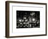 The Giant Christmas Ornaments on Sixth Avenue across from the Radio City Music Hall by Night-Philippe Hugonnard-Framed Art Print