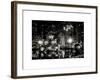 The Giant Christmas Ornaments on Sixth Avenue across from the Radio City Music Hall by Night-Philippe Hugonnard-Framed Art Print