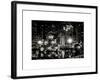 The Giant Christmas Ornaments on Sixth Avenue across from the Radio City Music Hall by Night-Philippe Hugonnard-Framed Art Print