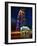 The Giant Ferris Wheel of Vienna at Night-George Oze-Framed Photographic Print