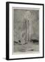 The Giant Geyser in Eruption, Upper Geyser Basin-null-Framed Giclee Print