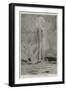 The Giant Geyser in Eruption, Upper Geyser Basin-null-Framed Giclee Print