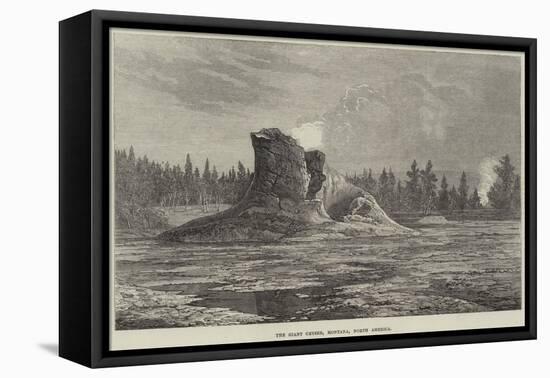 The Giant Geyser, Montana, North America-null-Framed Stretched Canvas