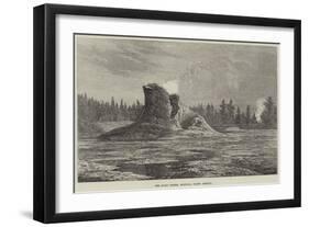 The Giant Geyser, Montana, North America-null-Framed Giclee Print