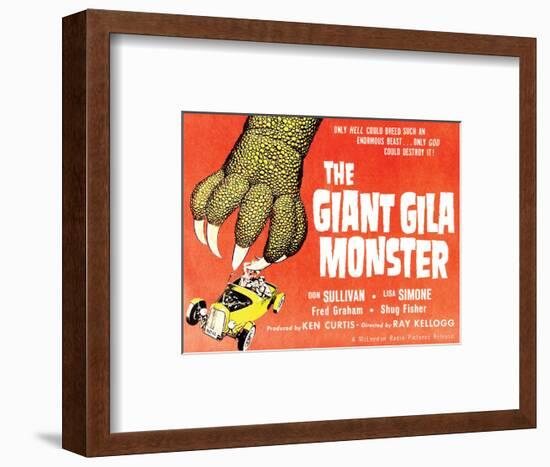 The Giant Gila Monster - 1959-null-Framed Giclee Print