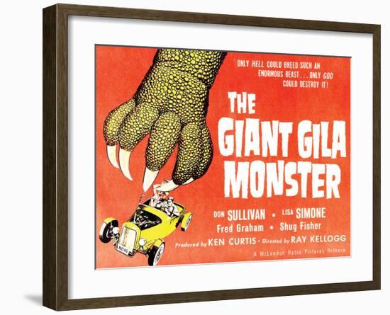 The Giant Gila Monster - 1959-null-Framed Giclee Print