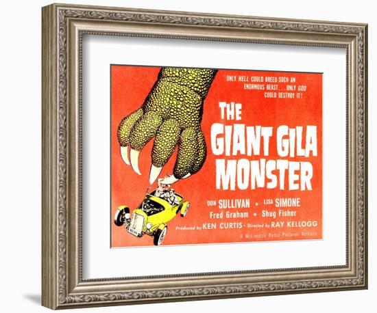 The Giant Gila Monster, 1959-null-Framed Art Print