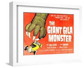 The Giant Gila Monster, 1959-null-Framed Art Print