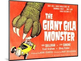 The Giant Gila Monster, 1959-null-Mounted Art Print