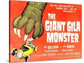 The Giant Gila Monster, 1959-null-Stretched Canvas