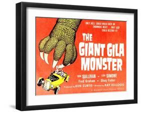 The Giant Gila Monster, 1959-null-Framed Art Print