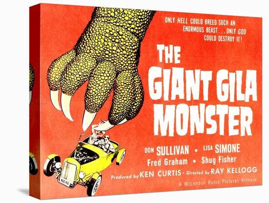 The Giant Gila Monster, 1959-null-Stretched Canvas