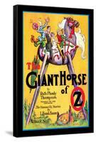 The Giant Horse of Oz-John R. Neill-Framed Stretched Canvas