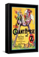 The Giant Horse of Oz-John R. Neill-Framed Stretched Canvas