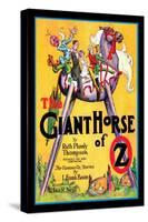 The Giant Horse of Oz-John R. Neill-Stretched Canvas