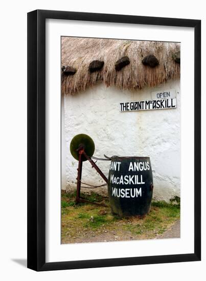 The Giant Macaskill Museum, Dunvegan, Isle of Skye, Highland, Scotland-Peter Thompson-Framed Photographic Print