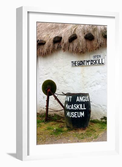 The Giant Macaskill Museum, Dunvegan, Isle of Skye, Highland, Scotland-Peter Thompson-Framed Photographic Print