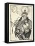 The Giant Michel and the Dwarf Wilhelm ('The Dwarf Thinks Himself Big Because He Can Spit a Long…-Edmund Joseph Sullivan-Framed Stretched Canvas