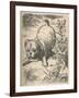 'The Giant Puppy', 1889-John Tenniel-Framed Giclee Print