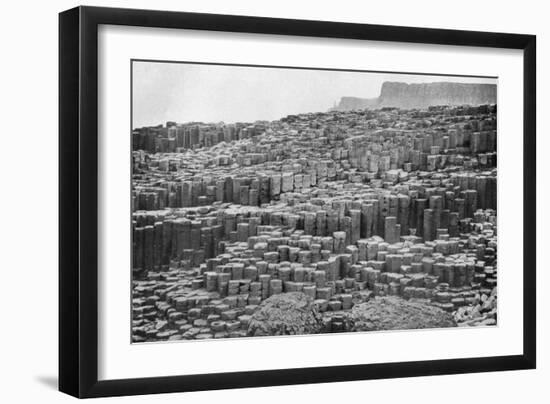 The Giant's Causeway, County Antrim, Northern Ireland, 1924-1926-null-Framed Giclee Print