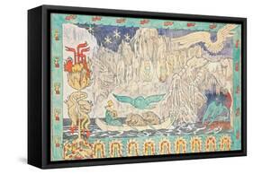 The Giant's Lair-Gerhard Munthe-Framed Stretched Canvas