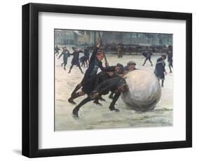 The Giant Snowball-Jean Mayne-Framed Giclee Print