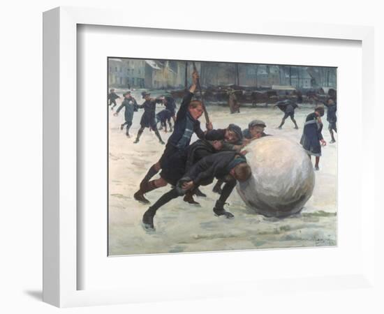 The Giant Snowball-Jean Mayne-Framed Giclee Print