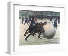 The Giant Snowball-Jean Mayne-Framed Giclee Print