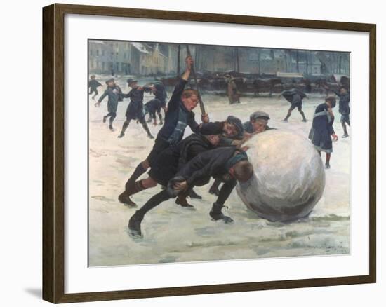 The Giant Snowball-Jean Mayne-Framed Giclee Print