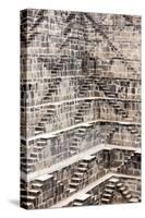 The Giant Step Well of Abhaneri in Rajasthan State in India-OSTILL-Stretched Canvas