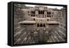 The Giant Step Well of Abhaneri in Rajasthan State in India-OSTILL-Framed Stretched Canvas