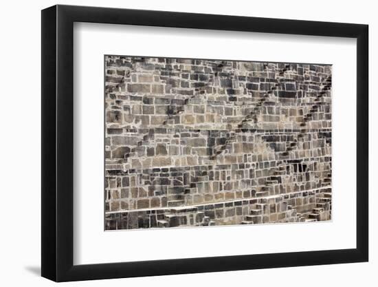 The Giant Step Well of Abhaneri in Rajasthan State in India-OSTILL-Framed Photographic Print