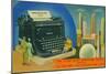 The Giant Underwood Master Typewriter and the New York World's Fair, 1939-null-Mounted Giclee Print