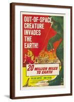 The Giant Ymir, 1957, "20 Million Miles To Earth" Directed by Nathan Juran-null-Framed Giclee Print