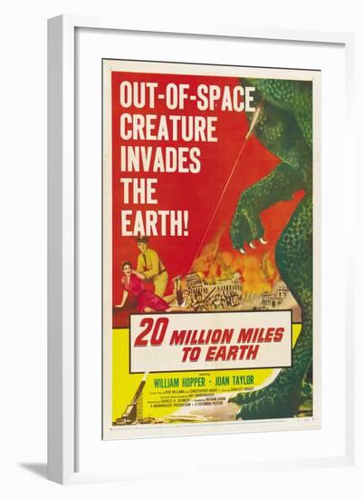 The Giant Ymir, 1957, "20 Million Miles To Earth" Directed by Nathan Juran-null-Framed Giclee Print