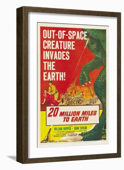 The Giant Ymir, 1957, "20 Million Miles To Earth" Directed by Nathan Juran-null-Framed Giclee Print